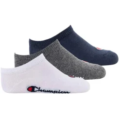 Champion Unisex Socken Blau/Weiß/Grau Clearance