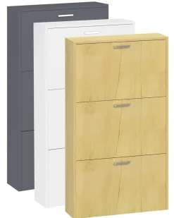 Holz Regal Kipper Schuhregal Schuhschrank Schuhkipper 3 Sulos M ^ VCM Online