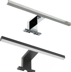 VCM LED Beleuchtung | Spiegel Licht | Lampe | Energieeffizienzklasse D | Badezimmer - Blino Silber Sale