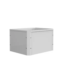 Metall Hochbeet 50x40x30 cm, rechteckiger Pflanzkasten für Balkon Terrasse Garten, Blumenkasten mit und auch ohne Boden nutzbar, Balora M ^ VCM Sale