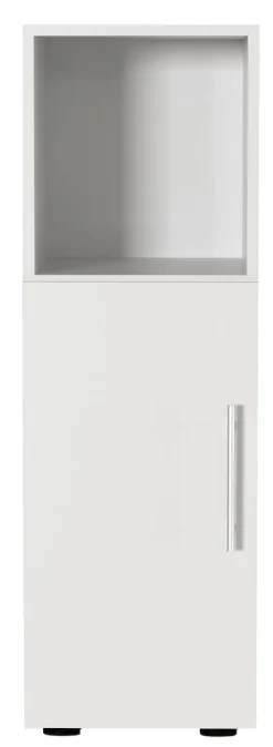 Nachtschrank | Maße ca. H. 90 x B. 30 x T. 35 cm | Beistelltisch mit Drehtühr | Nachttisch - Narila ^ VCM Outlet