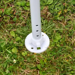 Pavillon | Maße ca. 3x3 m | wasserabweisende 110g / m² PE Plane | Partyzelt | Gartenzelt mit Stahlgestell | Festivalzelt | ^ VCM Clearance
