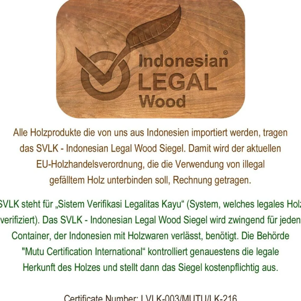 VCM 2-Sitzer Gartenbank Parkbank | hochwertig | massiv |Teak Holz behandelt | handgefertigte | Landhausstil | | Maße L. 120 x B. 62 x T. 50 cm Braun Discount