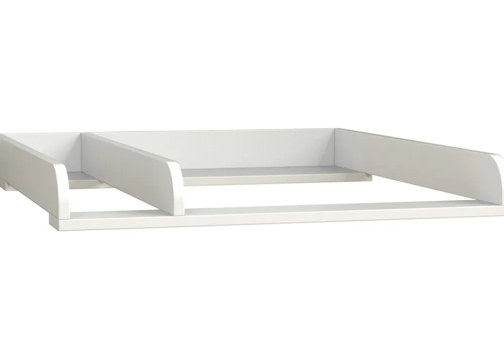 VCM Wickelaufsatz | Maße ca. H. 7 x B. 65 x T. 73 cm | Wickelaufsatz für Schränke - Malira M Weiß Sale