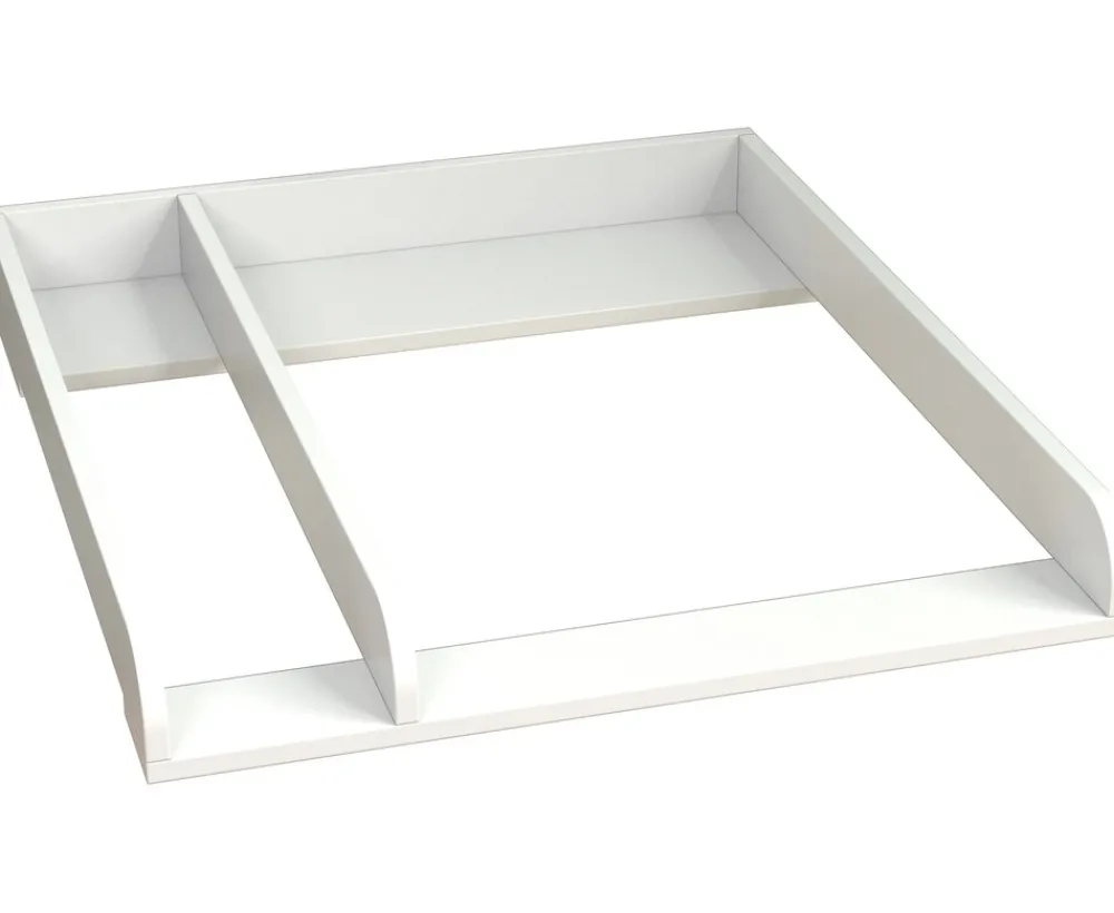 VCM Wickelaufsatz | Maße ca. H. 7 x B. 65 x T. 73 cm | Wickelaufsatz für Schränke - Malira M Weiß Sale