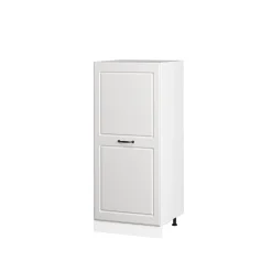 Backofenumbauschrank Küchenschrank Küchenzeile R-Line Landhaus 60 cm Weiß große Tür ^ Vicco Best