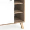 Badmöbelset Midischrank Waschtischunterschrank Spiegelschrank Senyo S/W ^ Vicco Best