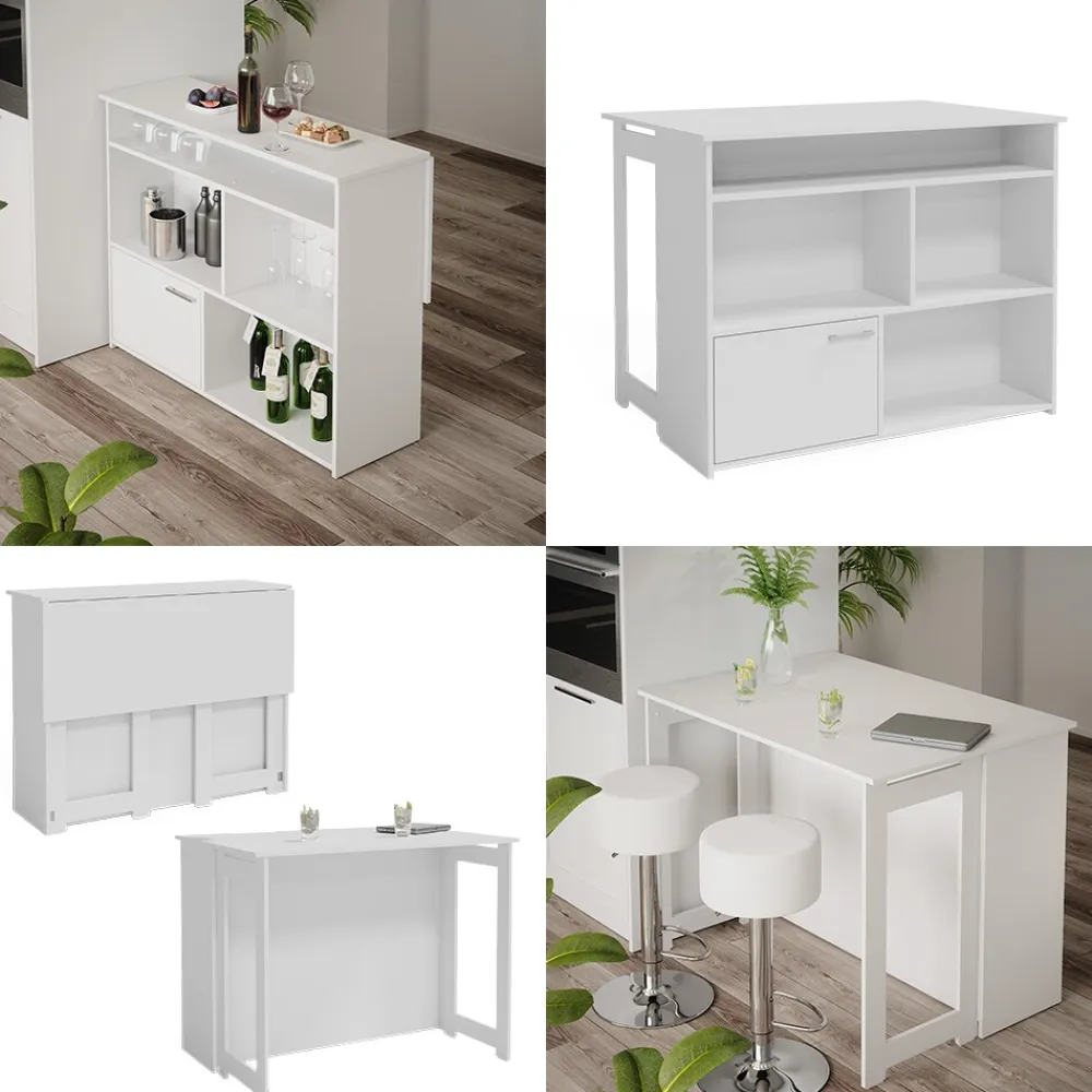 Vicco Bartisch Dominic Weiß 116 x 37 cm Esszimmer Küche offene Fächer Tür Online