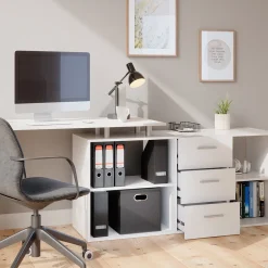 Vicco Eckschreibtisch Schreibtisch Bürotisch Dante Winkelschreibtisch PC-tisch Sale