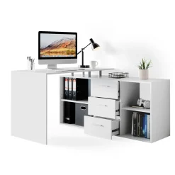 Vicco Eckschreibtisch Schreibtisch Bürotisch Dante Winkelschreibtisch PC-tisch Sale