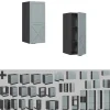Hängeschrank Fame-Line Anthrazit Hellblau-Grau gerahmt 30 cm ^ Vicco Hot
