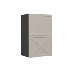 Vicco Hängeschrank Fame-Line Anthrazit Grau-Beige gerahmt 45 cm Discount