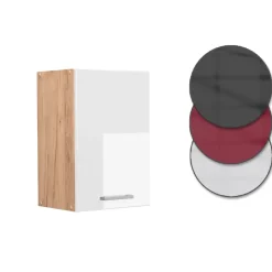 Vicco Hängeschrank Küchenschrank Küchenzeile R-Line 40 cm Goldkraft Weiß Online