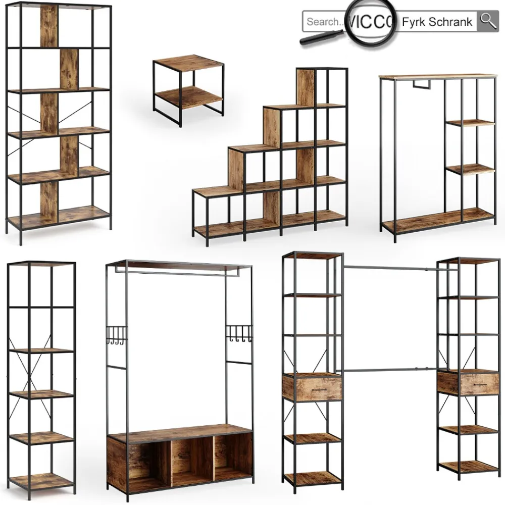 Vicco Nachttisch Nachtkommode Nachtschrank Fyrk 2er Set Boxspringbett Schublade Hot