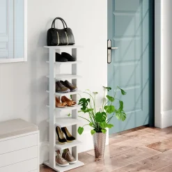 Vicco Schuhregal Standregal Sara 8 Ablagen Schuhablage Schuhständer Schuhschrank Discount