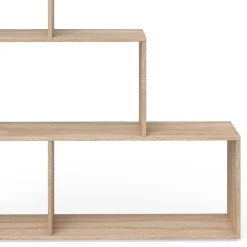 Vicco Treppenregal Asym Raumteiler Bücherregal Regal Wandregal 4 Fächer Sonoma Discount