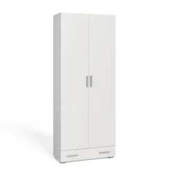 Universalschrank Mehrzweckschrank Büroschrank Ingo Weiß 2 Türen Schublade ^ Vicco New