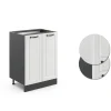 Vicco Unterschrank 60 cm Anthrazit Küchenschrank Unterschrank Küchenzeile R-Line Hot