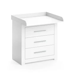 Wickeltisch MIRO Wickelkommode mit Aufsatz Wickelregal Kommode Schubladen ^ Vicco