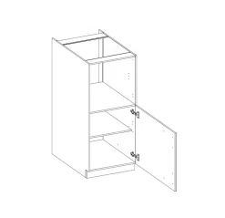 Vigo Midischrank 60 cm Eiche Lancelot Matera Grau Küchenzeile Küchenblock Küche ^ Küchen-Preisbombe Best