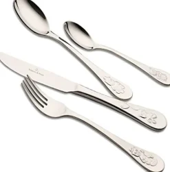 Villeroy & Boch Piemont Kinderbesteck 4tlg. Spülmaschinenfest 18/10 Edelstahl Best