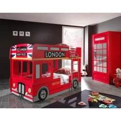 Etagenbett London Bus ^ vipack Outlet
