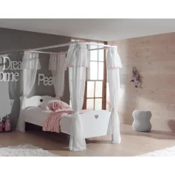 vipack Himmelbett Amori 90x200 cm ohne Vorhang Sale
