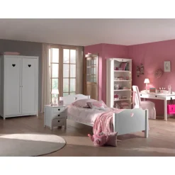 Komplettzimmer Amori, Kleiderschrank 2-trg. ^ vipack Discount