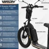 E-Scooter - XI-1500-EEC - schwarz, 15Ah ^ Viron Hot