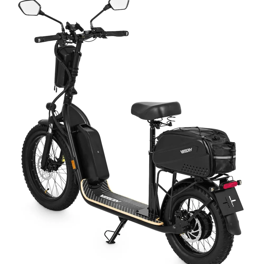 E-Scooter - XI-1500-EEC - schwarz, 15Ah ^ Viron Hot