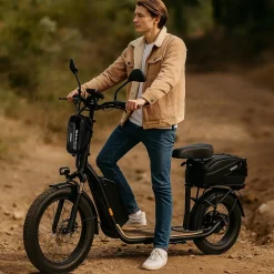 E-Scooter - XI-1500-EEC - schwarz, 15Ah ^ Viron Hot