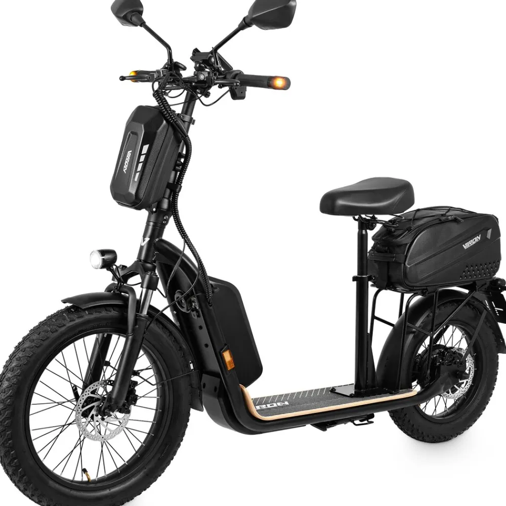 E-Scooter - XI-1500-EEC - schwarz, 15Ah ^ Viron Hot