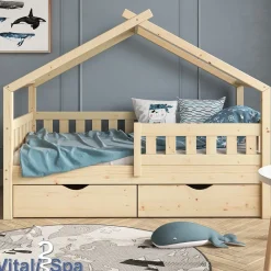 VitaliSpa Design Kinderbett 160x80 Babybett Jugendbett 2 Schubladen Lattenrost Matratze Online