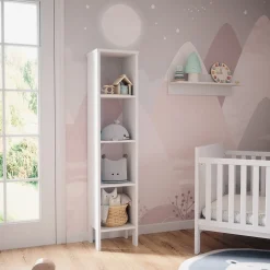 Kinderregal Ajaton Weiß 35,2 x 159,5 cm ^ VitaliSpa Hot