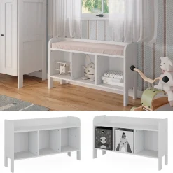 VitaliSpa Sitzbank Ajaton Weiß 107,2 x 63,8 cm Online