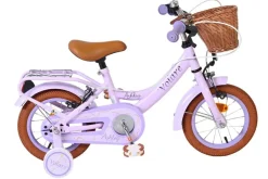 Kinderfahrrad Ashley 12 Zoll ohne Rücktrittbremse, lila ^ Volare Clearance