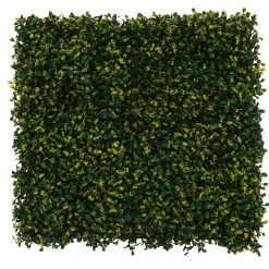 Wandfliese -L78, Sichtschutz Windschutz Verkleidung für Terrasse/Balkon, 4x je 50x50cm = 1m² ~ Buchs grün-gelb ^ MCW Hot