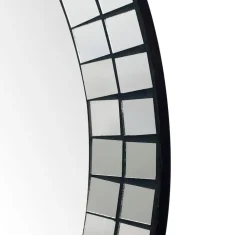 Finebuy Wandspiegel rund 60cm Dekospiegel Hängespiegel Flurspiegel Wohnspiegel Spiegel Outlet