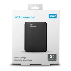 Western Digital WD Elements Portable 2 TB, 2,5 Zoll HDD, USB 3.0, Schwarz Best