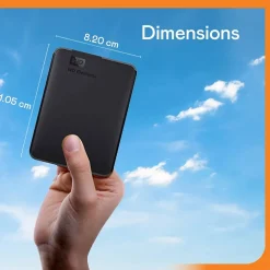 WD Elements Portable 2TB schwarz Externe HDD-Festplatte ^ Western Digital Best