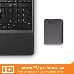 WD Elements Portable 2TB schwarz Externe HDD-Festplatte ^ Western Digital Best