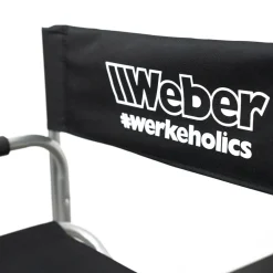 Weber #Werkeholics Regiestuhl schwarz ^ Weber-Werke Discount
