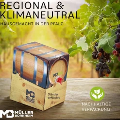 Pfalz Silvaner Weißwein lieblich 11,5 % vol. 5 Liter Bag in Box ^ Weinhaus Müller Bornheim Clearance