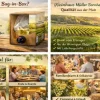 Weinhaus Müller Bornheim Pfalz Weißer Burgunder Weißwein trocken 12 % vol. 5 Liter Bag in Box Clearance