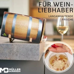 Weinhaus Müller Bornheim Pfalz Weißer Burgunder Weißwein trocken 12 % vol. 5 Liter Bag in Box Clearance