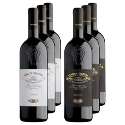 Weinpaket Vino Nobile 14 - 14,5 % vol 6 x 0,75 Liter ^ Tenuta Trerose Discount