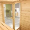 Eck-Sauna Valida 1 Sparset 2, 189 x 203,5 x 139 cm ^ Weka New