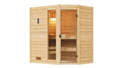 Eck-Sauna Valida 1 Sparset 2, 189 x 203,5 x 139 cm ^ Weka New