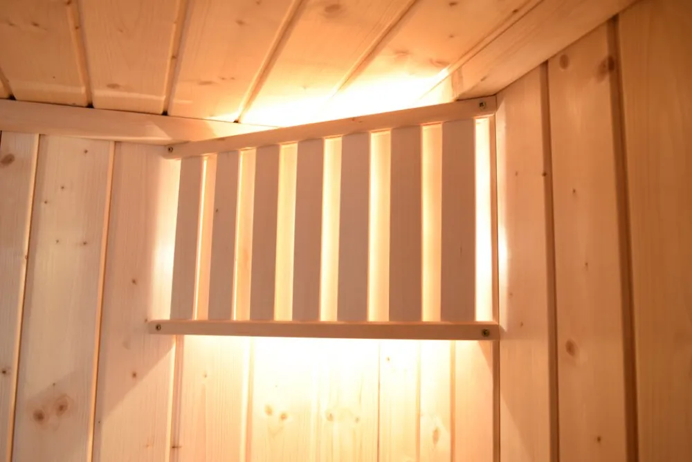 Eck-Sauna Valida 1 Sparset 2, 189 x 203,5 x 139 cm ^ Weka New