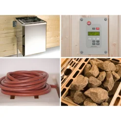 Weka Saunaofen-Set 7,5 BioS mit Ofenanschlußkabel Sale